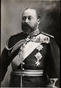 Portrait of Edward VII of the United Kingdom (1841-1910) by French Photographer